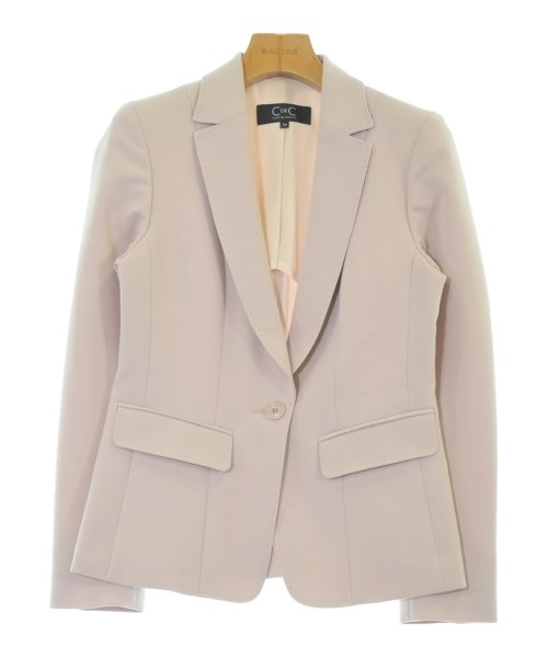 COUP DE CHANCE(クードシャンス)テーラードジャケット ピンク サイズ:36(S位)/2200665159015