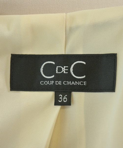 COUP DE CHANCE（クードシャンス）テーラードジャケット ピンク サイズ:36(S位) レディース/2200665159015