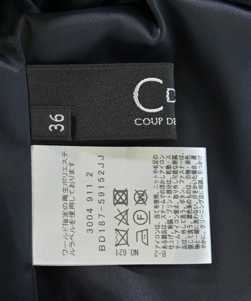COUP DE CHANCE（クードシャンス）ワンピース 紺 サイズ:36(S位) レディース/2200665159053