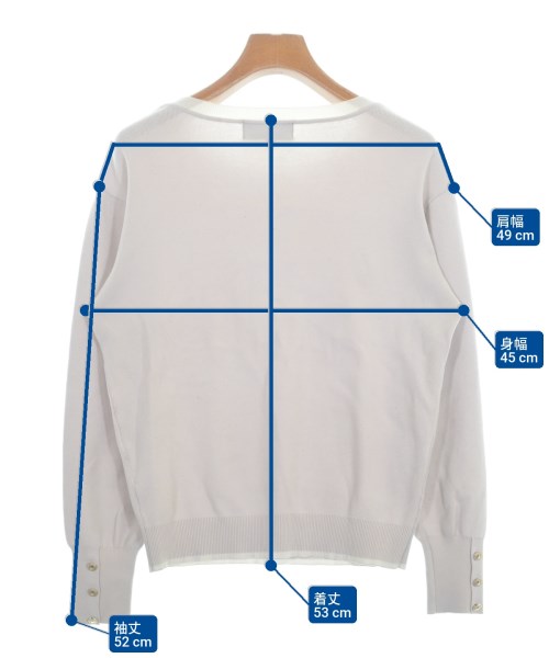 COUP DE CHANCE（クードシャンス）ニット・セーター グレー サイズ:38(M位) レディース/2200669170023