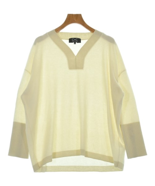 COUP DE CHANCE(クードシャンス)ニット・セーター 白 サイズ:38(M位)/2200666009050