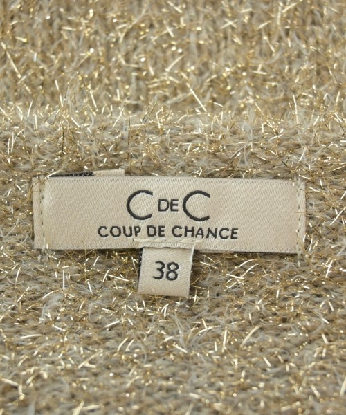 COUP DE CHANCE（クードシャンス）ニット・セーター ゴールド サイズ:38(M位) レディース/2200666009067