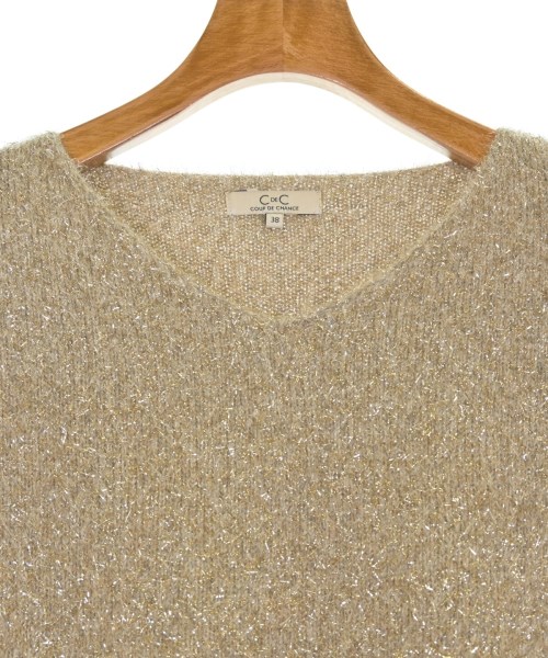 COUP DE CHANCE（クードシャンス）ニット・セーター ゴールド サイズ:38(M位) レディース/2200666009067