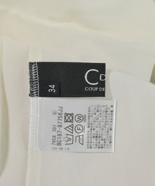 COUP DE CHANCE（クードシャンス）カジュアルシャツ 白 サイズ:34(XS位) レディース/2200665136146