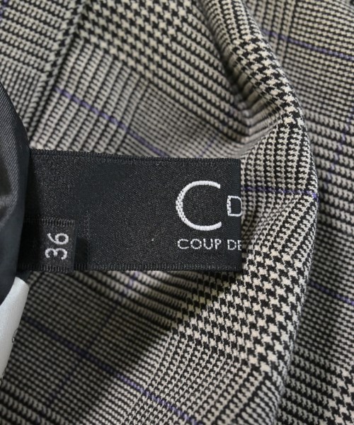 COUP DE CHANCE（クードシャンス）ひざ丈スカート グレー サイズ:36(S位) レディース/2200664531065