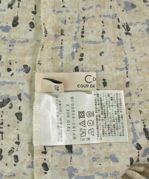 COUP DE CHANCE（クードシャンス）カジュアルシャツ ベージュ サイズ:F レディース/2200721716107