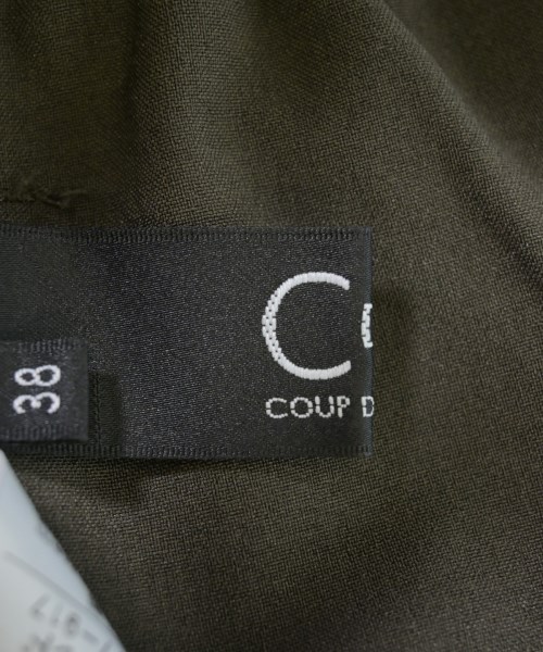 COUP DE CHANCE（クードシャンス）スラックス 茶 サイズ:38(M位) レディース/2200721288086