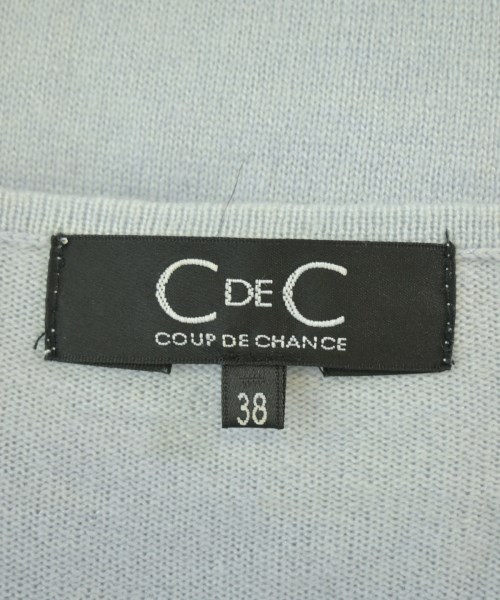 COUP DE CHANCE（クードシャンス）ニット・セーター 青 サイズ:38(M位) レディース/2200724376537