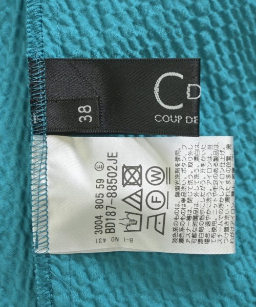 COUP DE CHANCE（クードシャンス）ブラウス 青 サイズ:38(M位) レディース/2200722537053