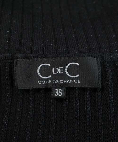 COUP DE CHANCE（クードシャンス）ニット・セーター 黒 サイズ:38(M位) レディース/2200682695060