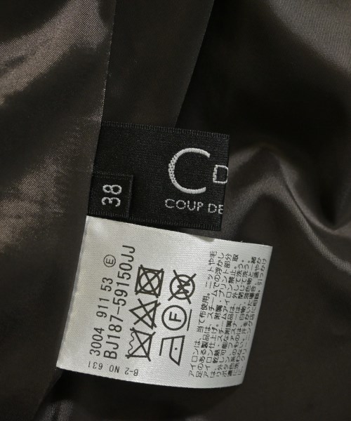 COUP DE CHANCE（クードシャンス）ワンピース 茶 サイズ:F レディース/2200682062039