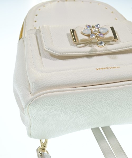 Samantha Vega（サマンサヴェガ）バックパック・リュック 白 サイズ:- レディース/2200676174083