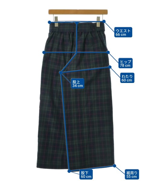 INTERPLANET（インタープラネット）スラックス 緑 サイズ:2(M位) レディース/2200633978105