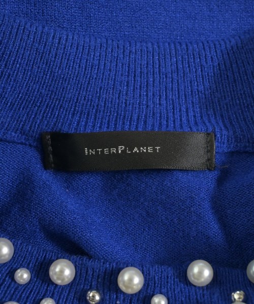 INTERPLANET（インタープラネット）ニット・セーター 青 サイズ:F レディース/2200716536055