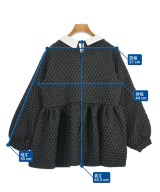 INTERPLANET（インタープラネット）カジュアルシャツ 黒 サイズ:F レディース/2200665996054