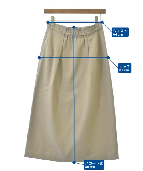 ROPE Picnic（ロペ　ピクニック）ロング・マキシ丈スカート ベージュ サイズ:40(M位) レディース/2200629317161