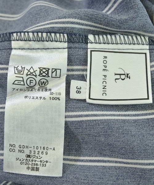 ROPE Picnic（ロペ　ピクニック）カジュアルシャツ 紺 サイズ:38(M位) レディース/2200620755023