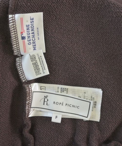 ROPE Picnic（ロペ　ピクニック）スウェット 茶 サイズ:F レディース/2200622717098