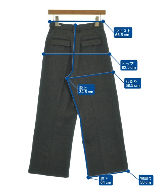 ROPE Picnic（ロペ　ピクニック）スラックス グレー サイズ:36(S位) レディース/2200615569017