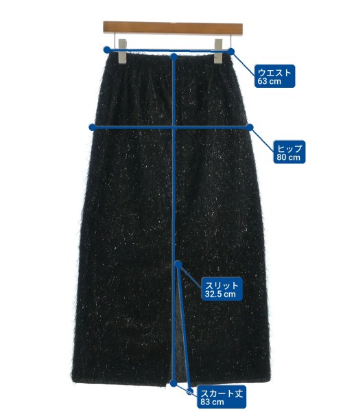 ROPE Picnic（ロペ　ピクニック）ロング・マキシ丈スカート 黒 サイズ:36(S位) レディース/2200615569109