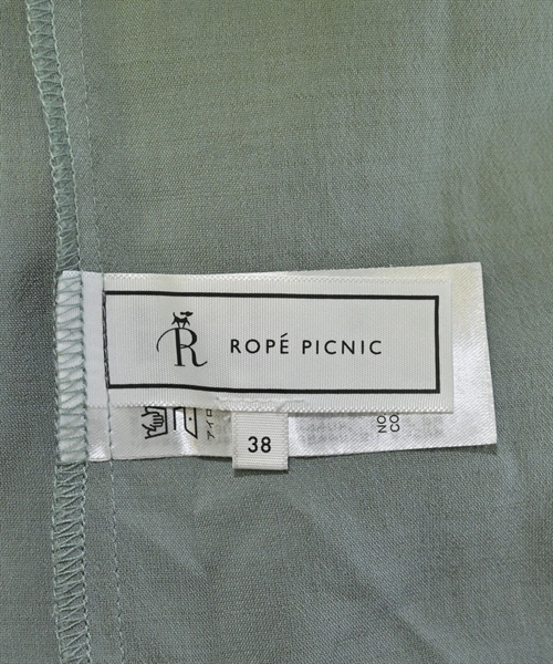 ROPE Picnic（ロペ　ピクニック）ブラウス 緑 サイズ:38(M位) レディース/2200622201061