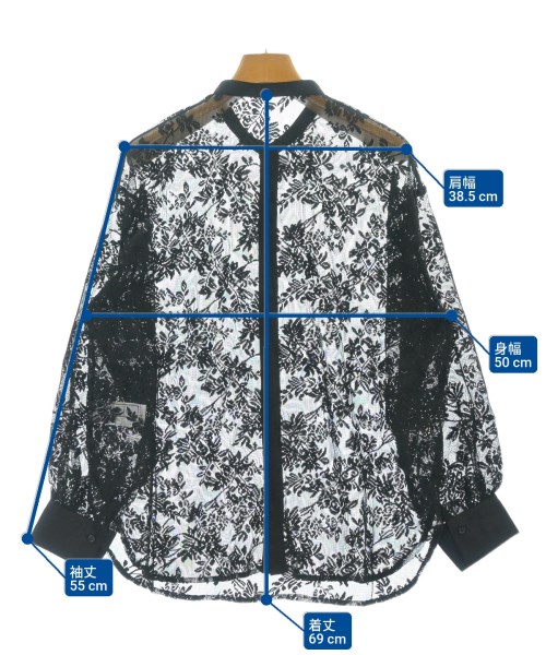 ROPE Picnic（ロペ　ピクニック）ブラウス 黒 サイズ:38(M位) レディース/2200631628248