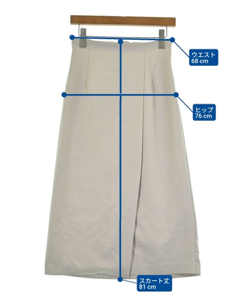 ROPE Picnic（ロペ　ピクニック）ロング・マキシ丈スカート グレー サイズ:38(M位) レディース/2200632290079