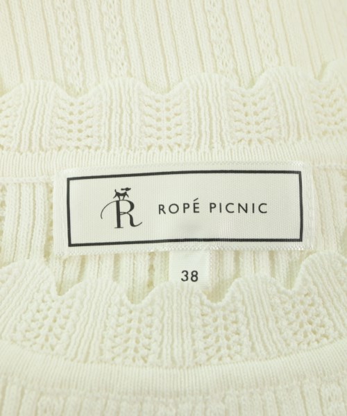 ROPE Picnic（ロペ　ピクニック）ニット・セーター 白 サイズ:38(M位) レディース/2200633685119