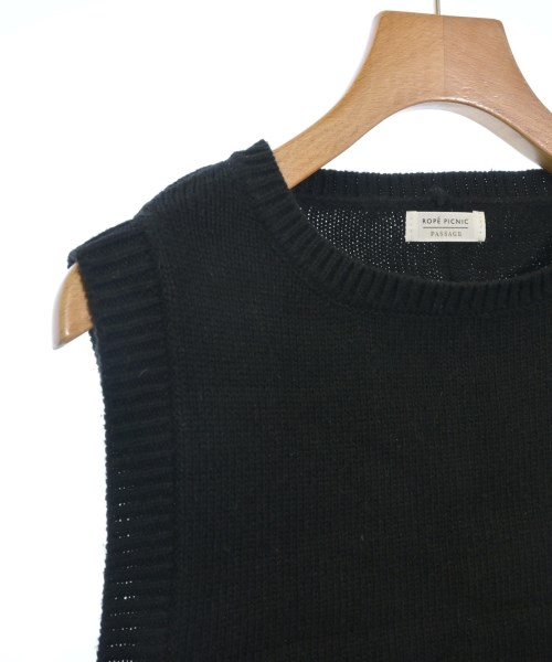 ROPE Picnic（ロペ　ピクニック）ベスト/ノースリーブ 黒 サイズ:-(L位) レディース/2200620578127