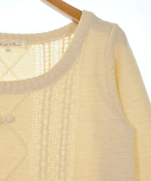 ROPE Picnic（ロペ　ピクニック）ニット・セーター 白 サイズ:38(M位) レディース/2200637490030
