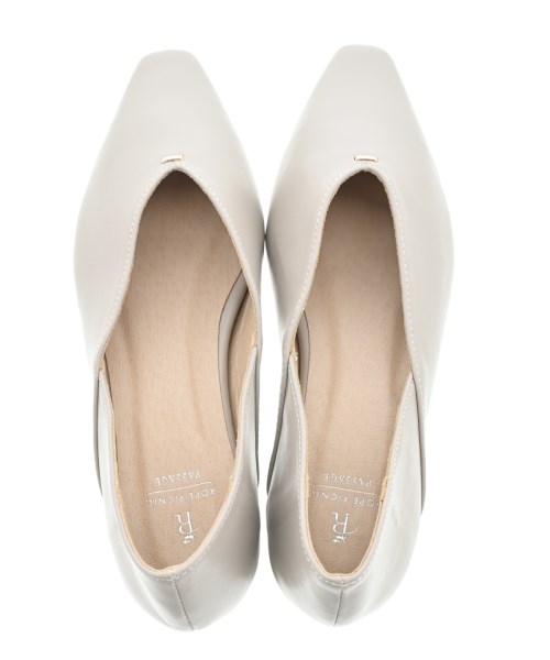 ROPE Picnic（ロペ　ピクニック）パンプス グレー サイズ:23.5cm レディース/2200625980338