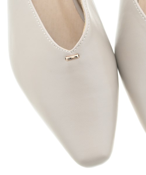 ROPE Picnic（ロペ　ピクニック）パンプス グレー サイズ:23.5cm レディース/2200625980345