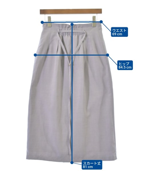 ROPE Picnic（ロペ　ピクニック）ロング・マキシ丈スカート 紫 サイズ:40(M位) レディース/2200625100026