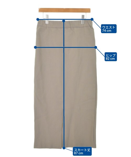 ROPE Picnic（ロペ　ピクニック）ロング・マキシ丈スカート ベージュ サイズ:40(M位) レディース/2200625100033