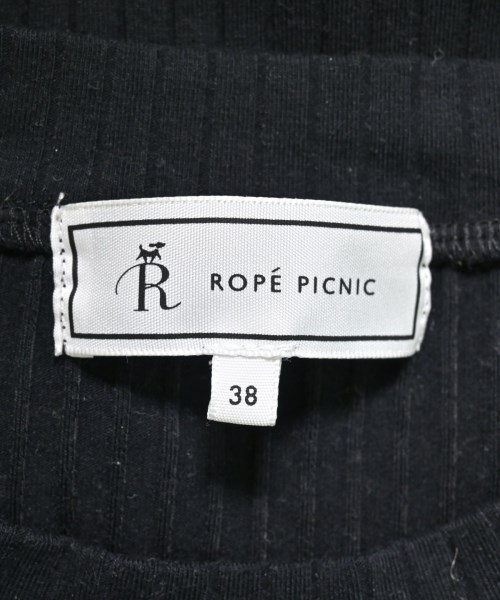 ROPE Picnic（ロペ　ピクニック）Tシャツ・カットソー 黒 サイズ:38(M位) レディース/2200625336043