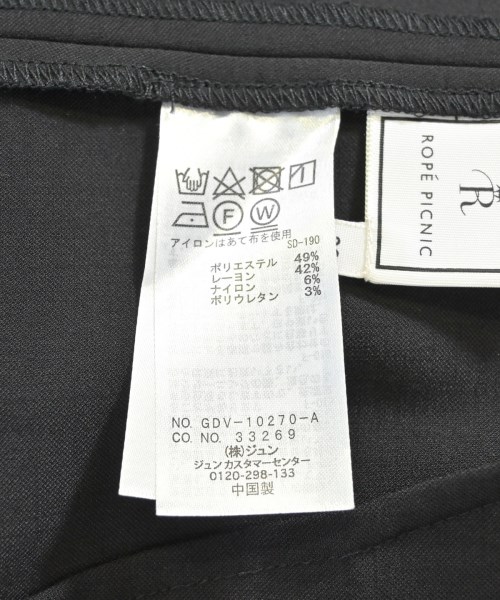 ROPE Picnic（ロペ　ピクニック）テーラードジャケット 黒 サイズ:38(M位) レディース/2200625379033