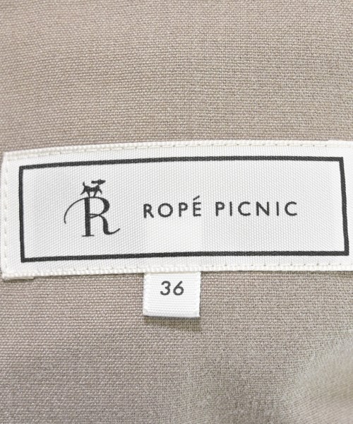ROPE Picnic（ロペ　ピクニック）ノーカラージャケット ベージュ サイズ:36(S位) レディース/2200625379040