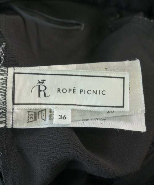 ROPE Picnic（ロペ　ピクニック）スラックス 黒 サイズ:36(S位) レディース/2200619110055