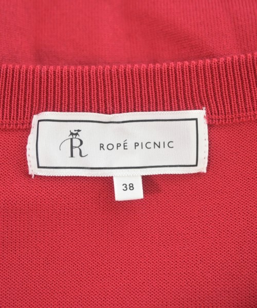 ROPE Picnic（ロペ　ピクニック）カーディガン 赤 サイズ:38(M位) レディース/2200610021022