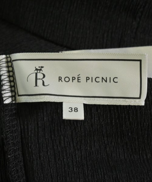 ROPE Picnic（ロペ　ピクニック）カジュアルシャツ 黒 サイズ:38(M位) レディース/2200607703023