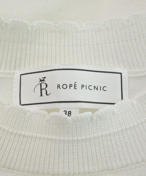 ROPE Picnic（ロペ　ピクニック）ニット・セーター 白 サイズ:38(M位) レディース/2200610129018