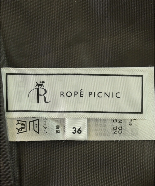 ROPE Picnic（ロペ　ピクニック）ひざ丈スカート 茶 サイズ:36(S位) レディース/2200610698019