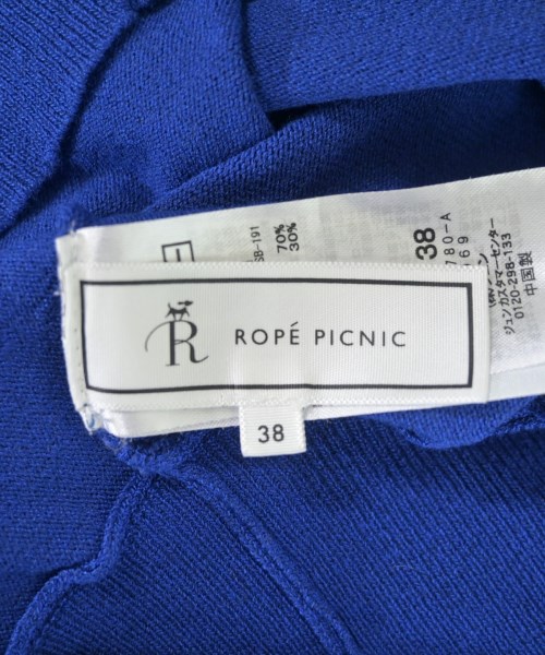 ROPE Picnic（ロペ　ピクニック）ニット・セーター 青 サイズ:38(M位) レディース/2200611299031