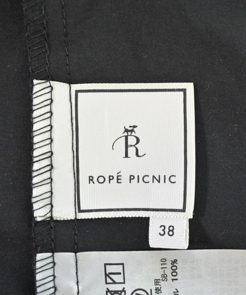 ROPE Picnic（ロペ　ピクニック）シャツワンピース 黒 サイズ:38(M位) レディース/2200612161016