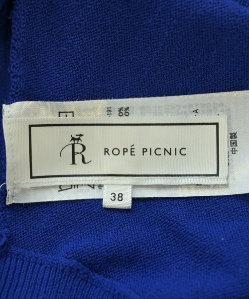 ROPE Picnic（ロペ　ピクニック）ニット・セーター 青 サイズ:38(M位) レディース/2200614000023