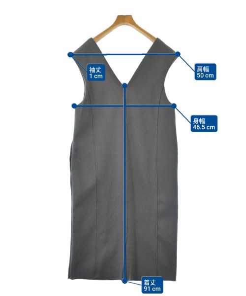 ROPE Picnic（ロペ　ピクニック）ワンピース グレー サイズ:38(M位) レディース/2200614467130