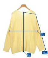 ROPE Picnic（ロペ　ピクニック）ニット・セーター 黄 サイズ:38(M位) レディース/2200611987099