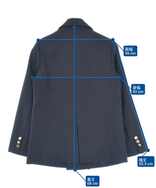 ROPE Picnic（ロペ　ピクニック）テーラードジャケット 紺 サイズ:38(M位) レディース/2200614519037