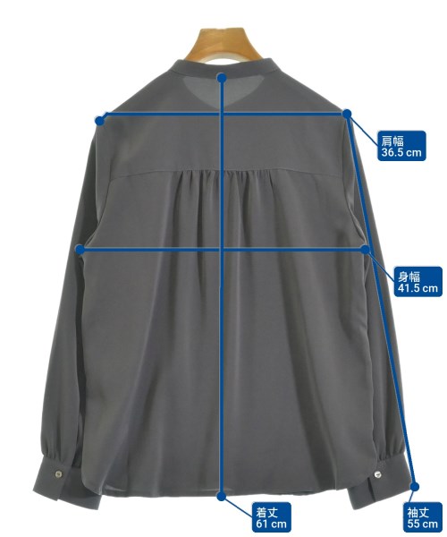 ROPE Picnic（ロペ　ピクニック）ブラウス グレー サイズ:36(S位) レディース/2200614519136