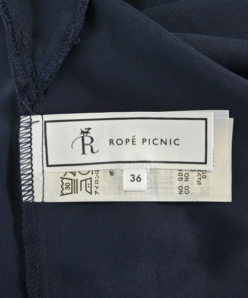 ROPE Picnic（ロペ　ピクニック）ブラウス 紺 サイズ:36(S位) レディース/2200609265062